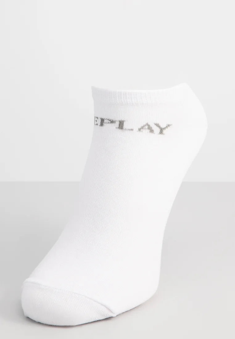 3 PACK CALCETINES CORTOS "TRAINER" - BLANCO - REPLAY | RSC100628