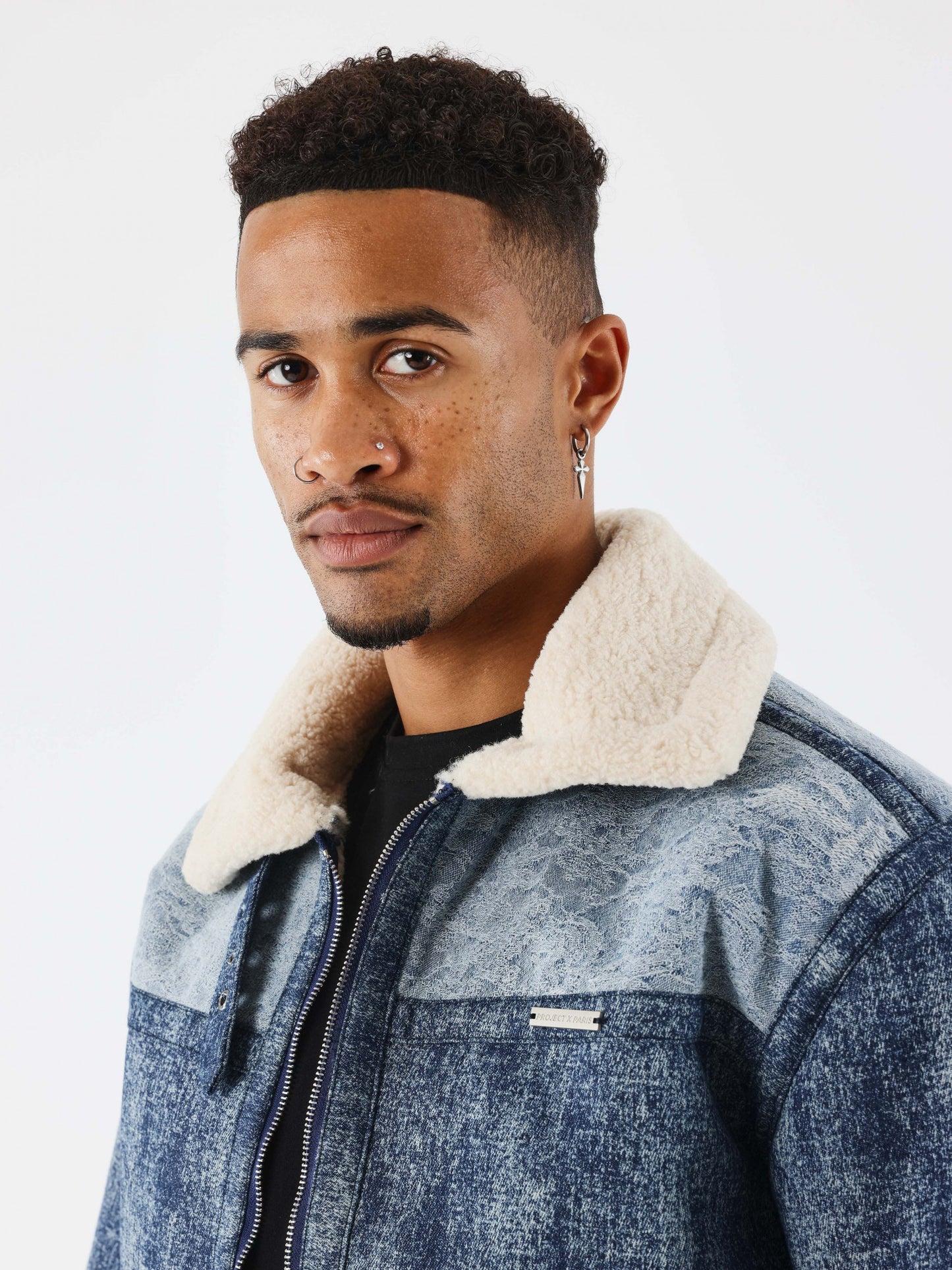 CHAQUETA BOMBER "LACE" - AZUL - PROJECT X PARIS | 2593012-BL