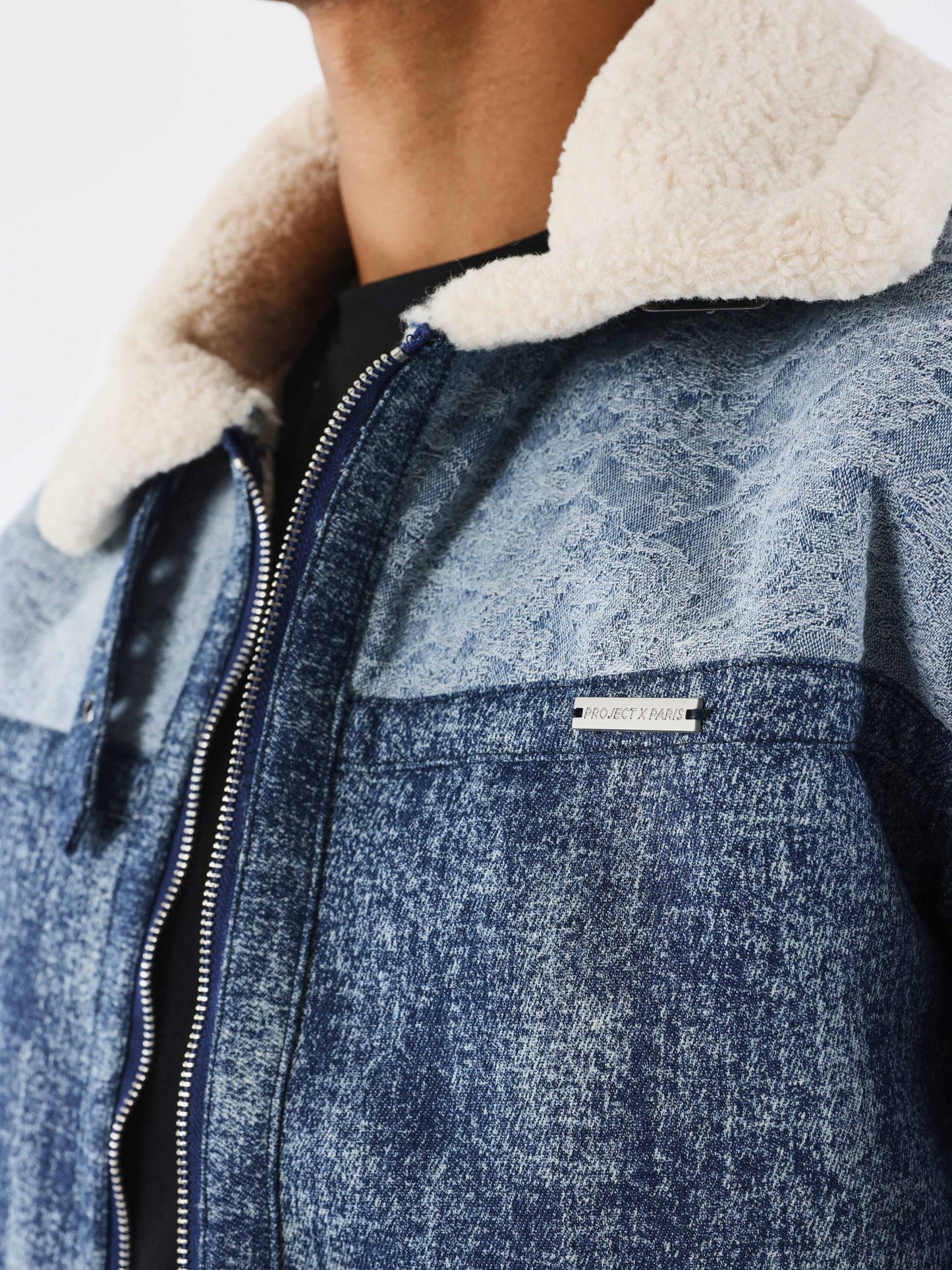 CHAQUETA BOMBER "LACE" - AZUL - PROJECT X PARIS | 2593012-BL