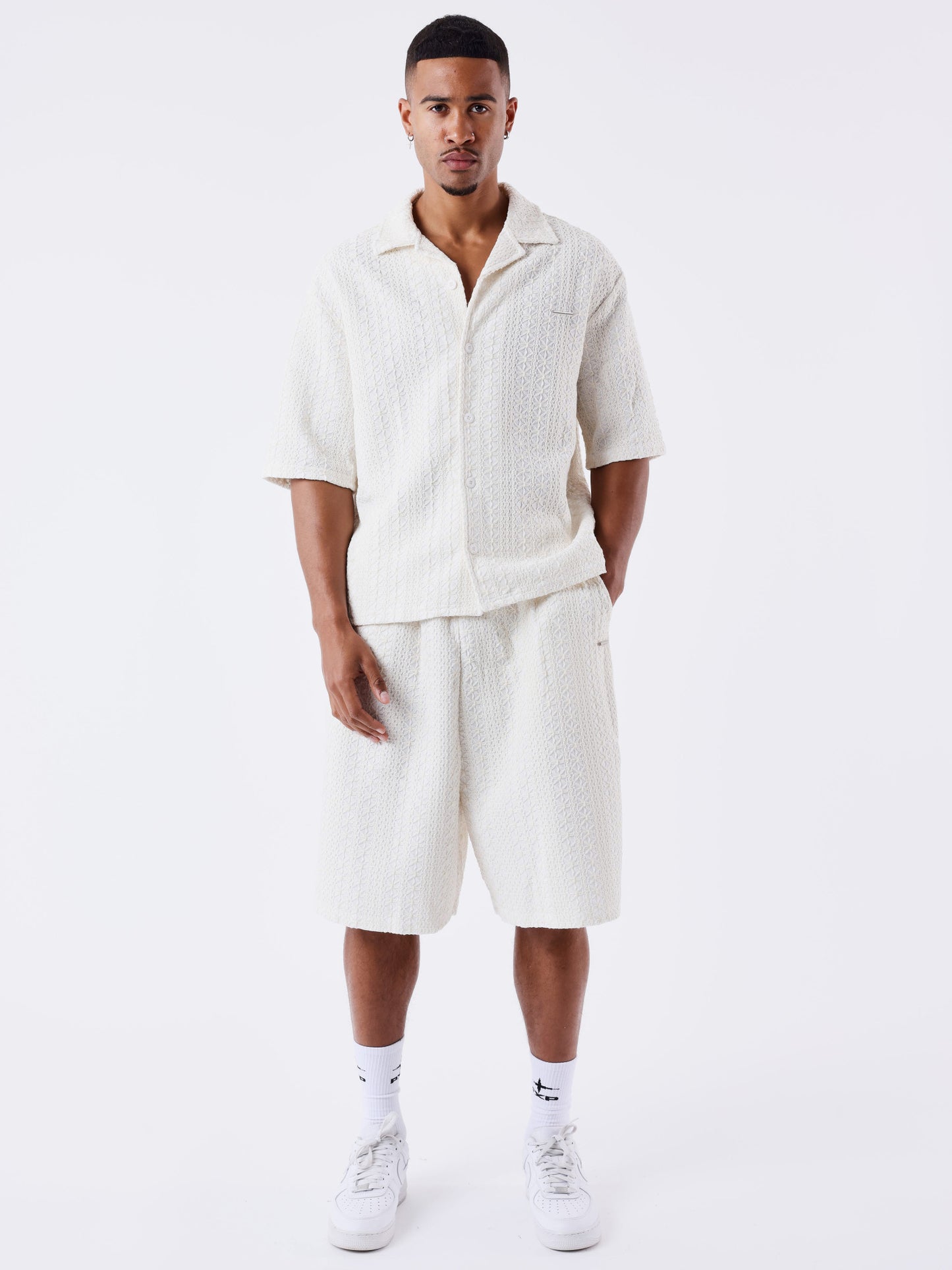 CAMISA DE MANGA CORTA CABANA - BLANCO ROTO - PROJECT X PARIS | PXP 2510168_OW