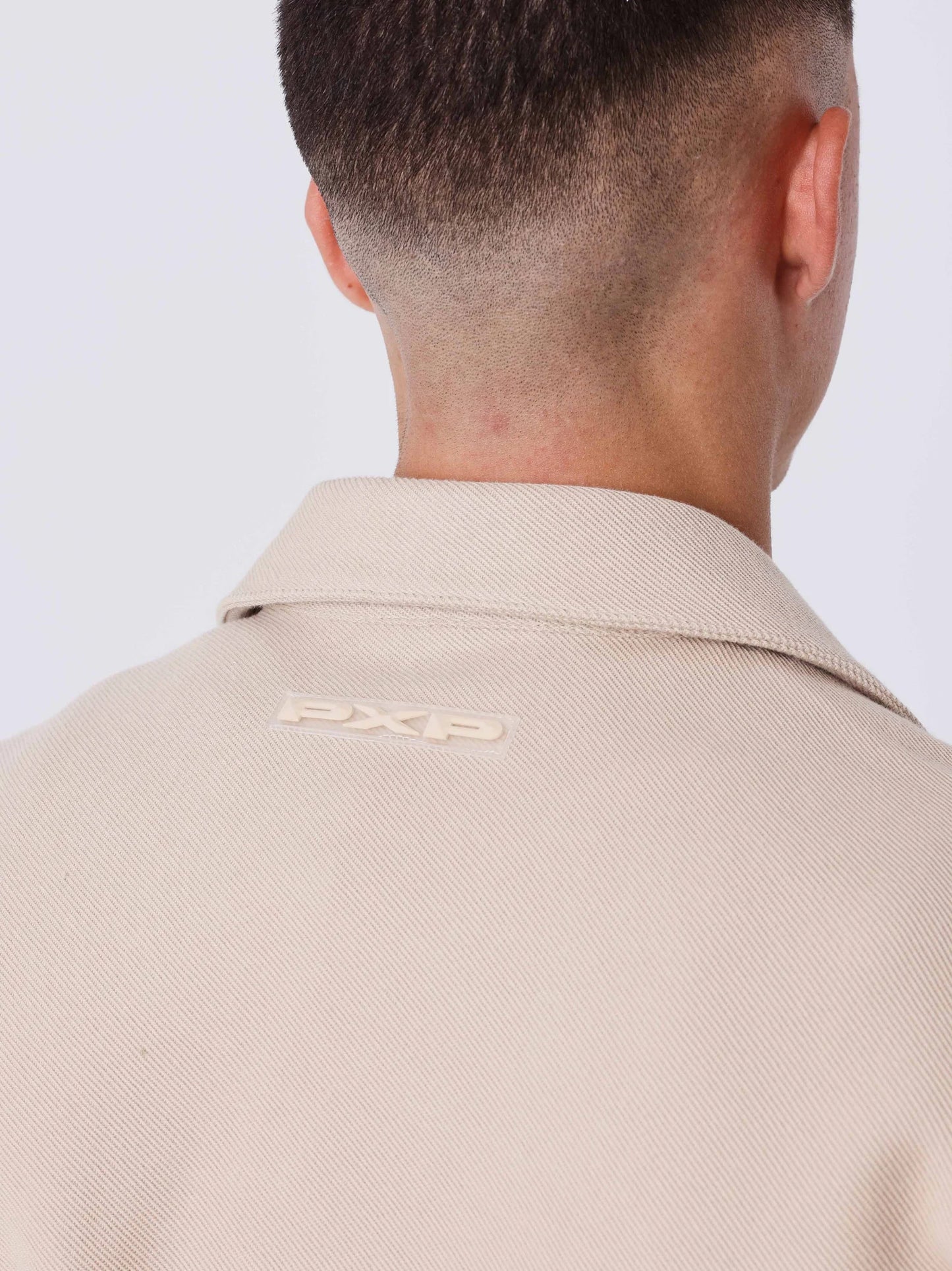 CAMISA MANGA CORTA BOXY - BEIGE - PROJECT X PARIS | PXP 2512017_BG