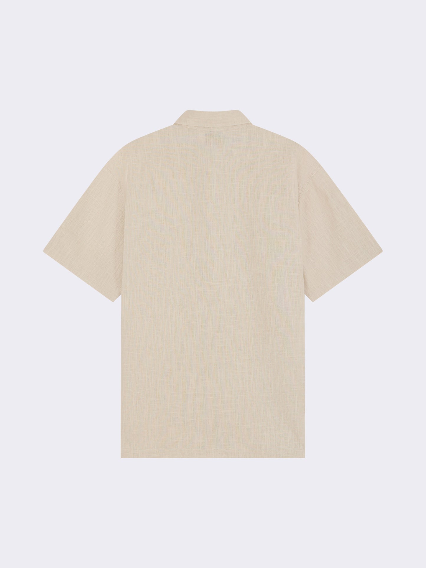 CAMISA DE MANGA CORTA TEXTURIZADA - BEIGE - PROJECT X PARIS | PXP 2510162_IV