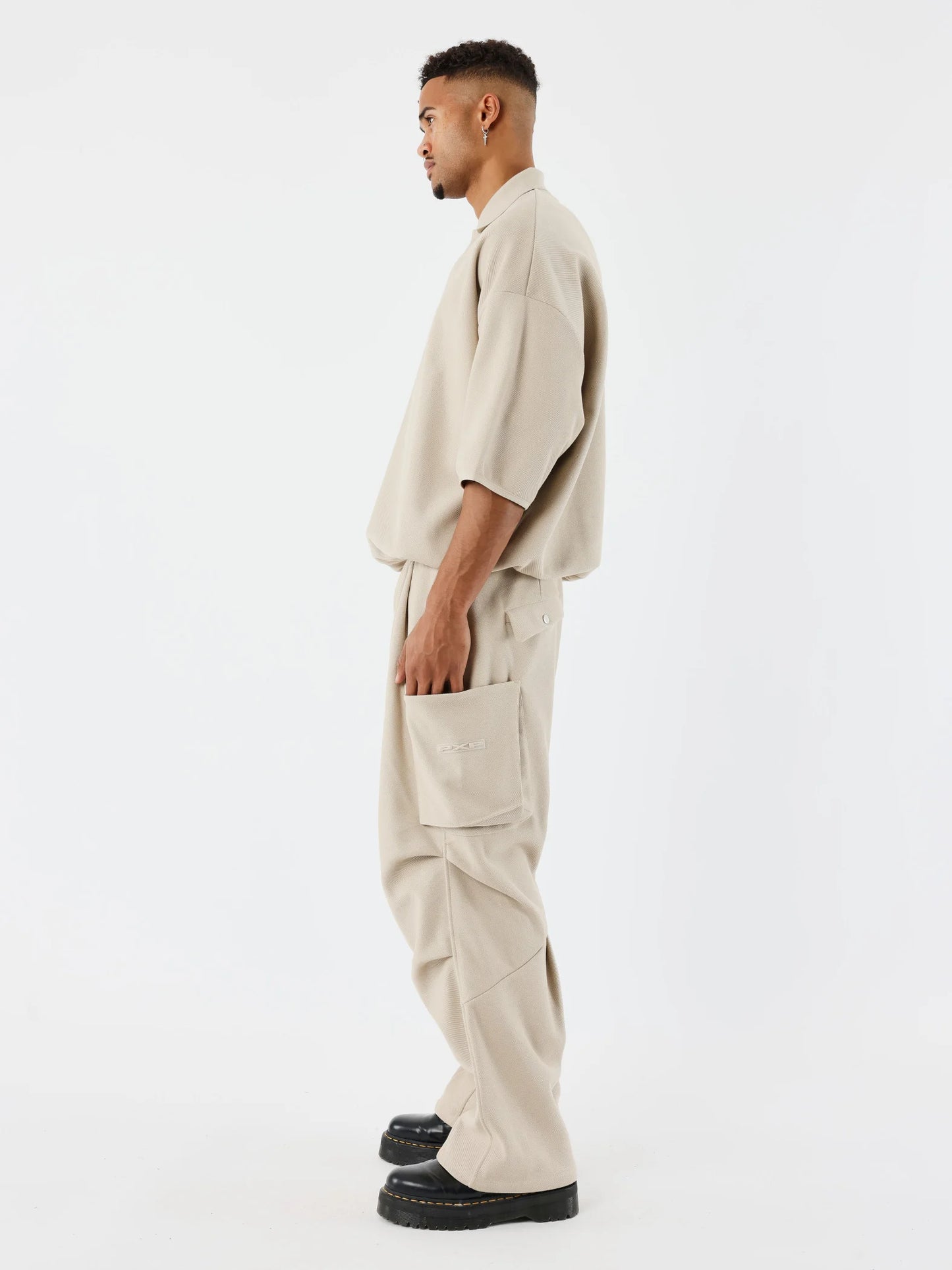 PANTALÓN BAGGY BOXY - BEIGE - PROJECT X PARIS | PXP 2544502_BG