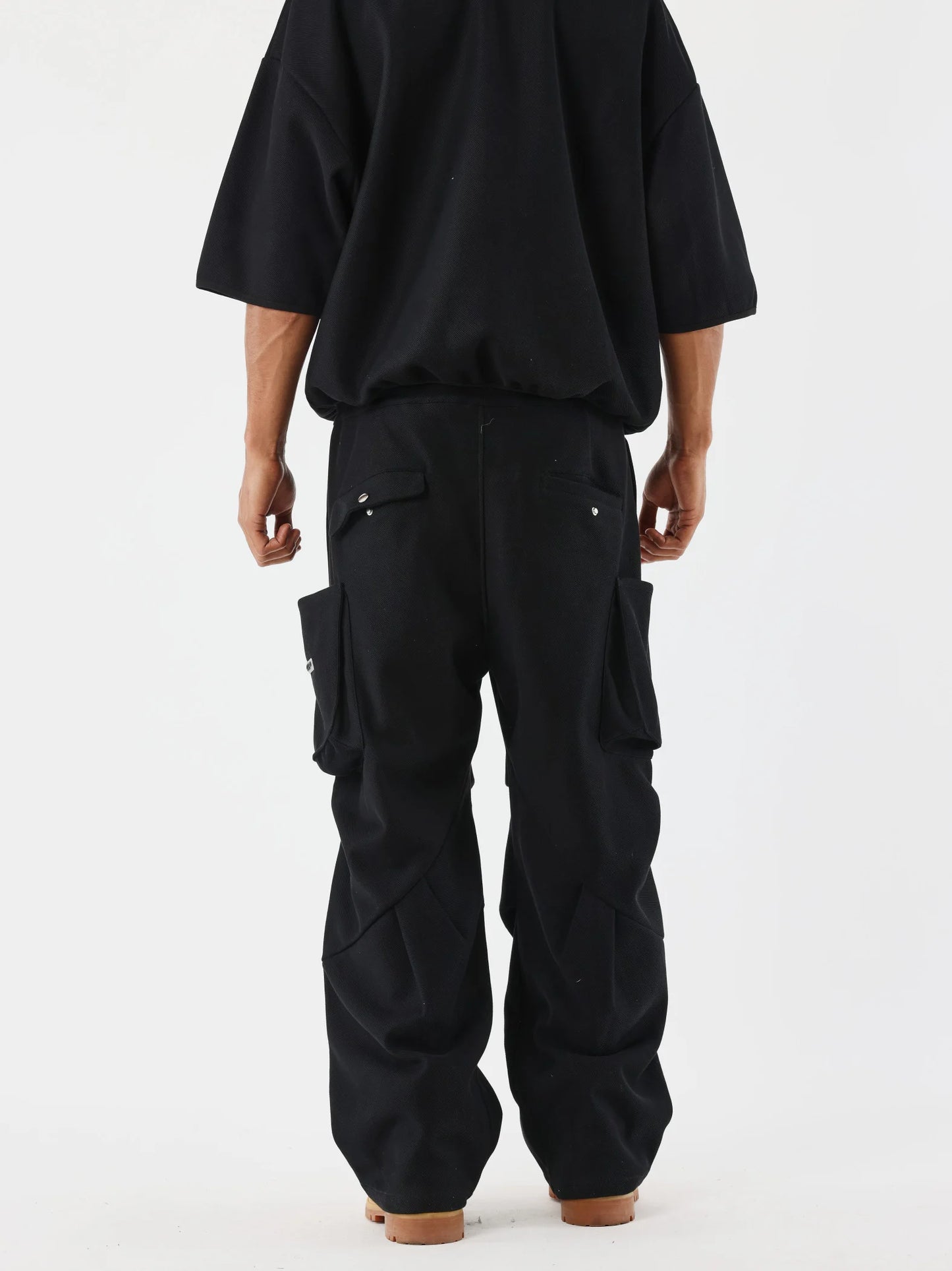 PANTALÓN BAGGY BOXY - NEGRO - PROJECT X PARIS | PXP 2544502_BK