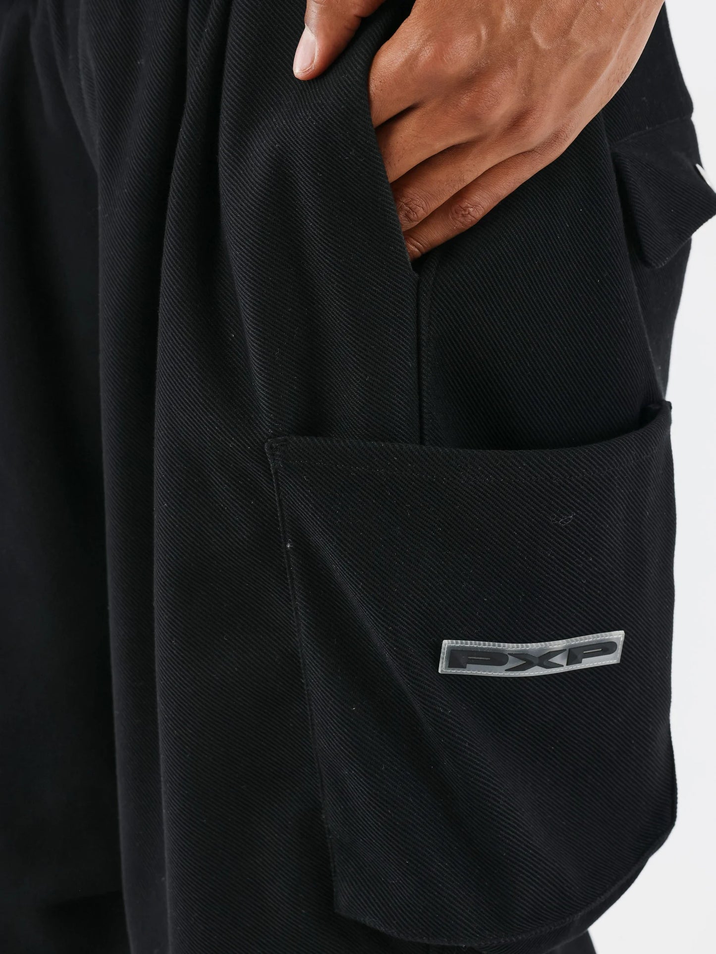 PANTALÓN BAGGY BOXY - NEGRO - PROJECT X PARIS | PXP 2544502_BK