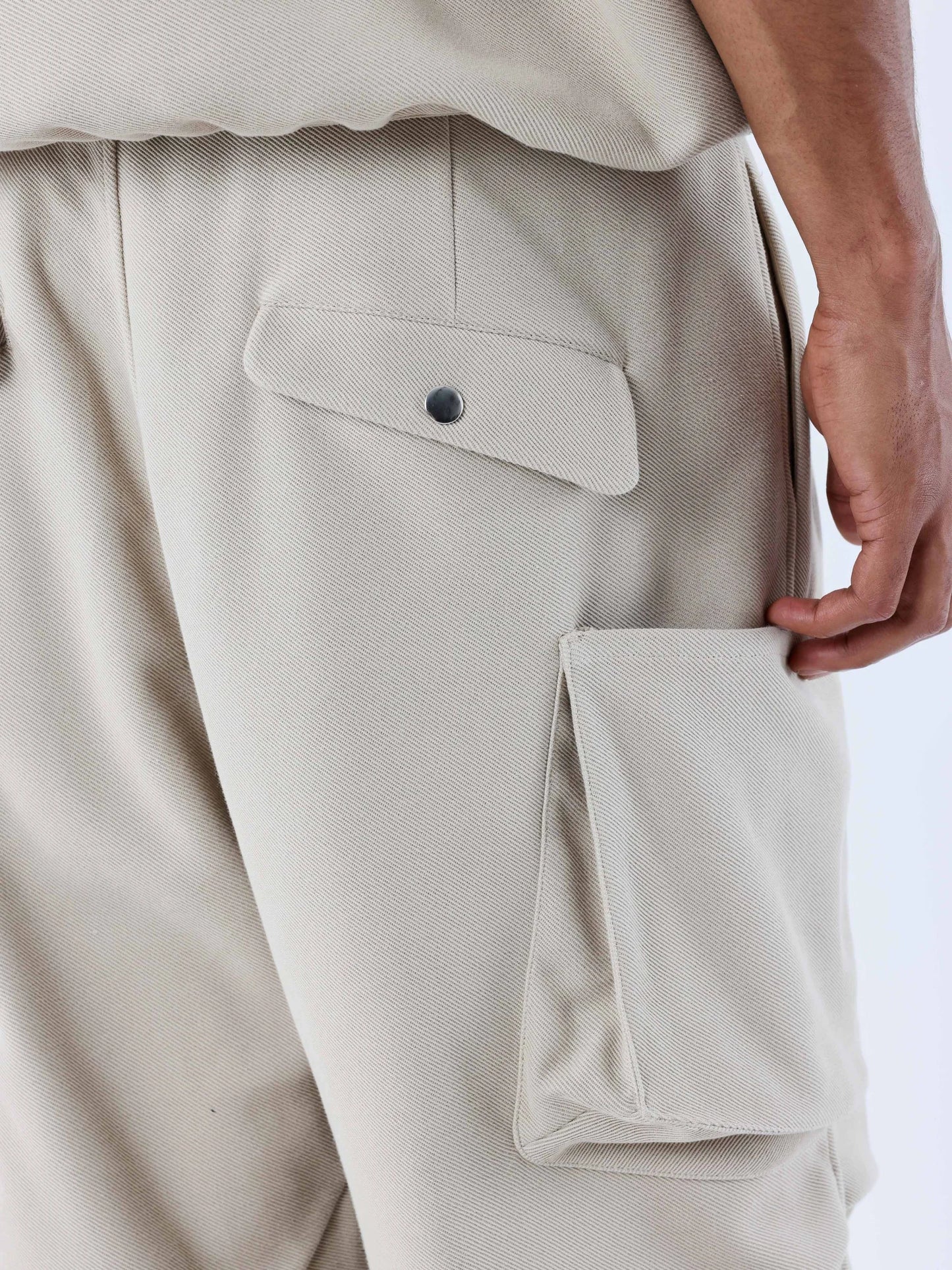PANTALÓN BAGGY BOXY - BEIGE - PROJECT X PARIS | PXP 2544502_BG