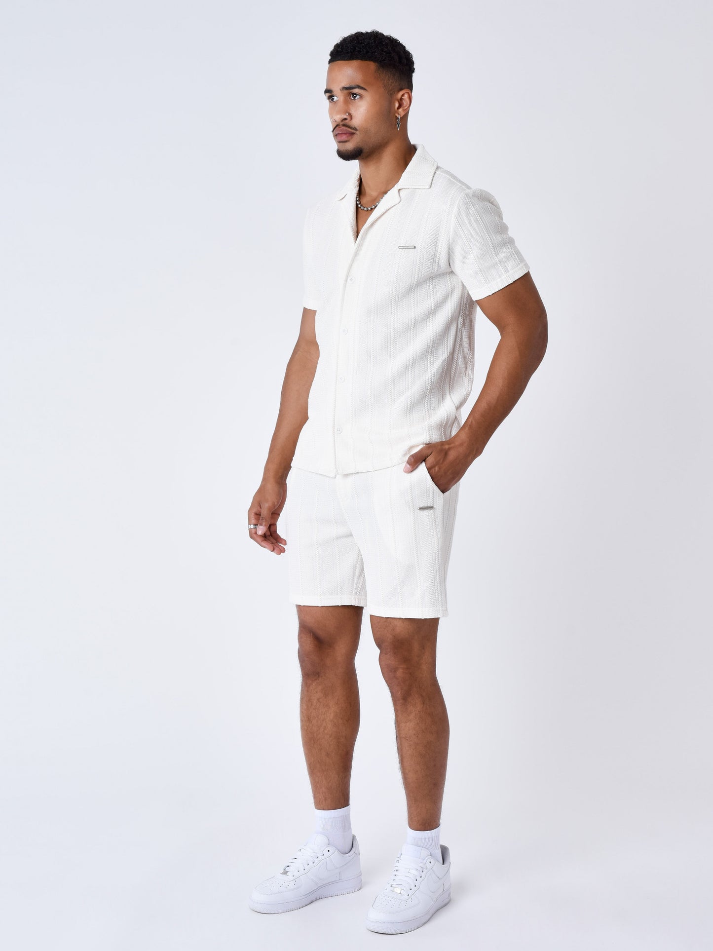 CAMISA DE MANGA CORTA DE PUNTO - CRUDO - PROJECT X PARIS | PXP 2510163-OW