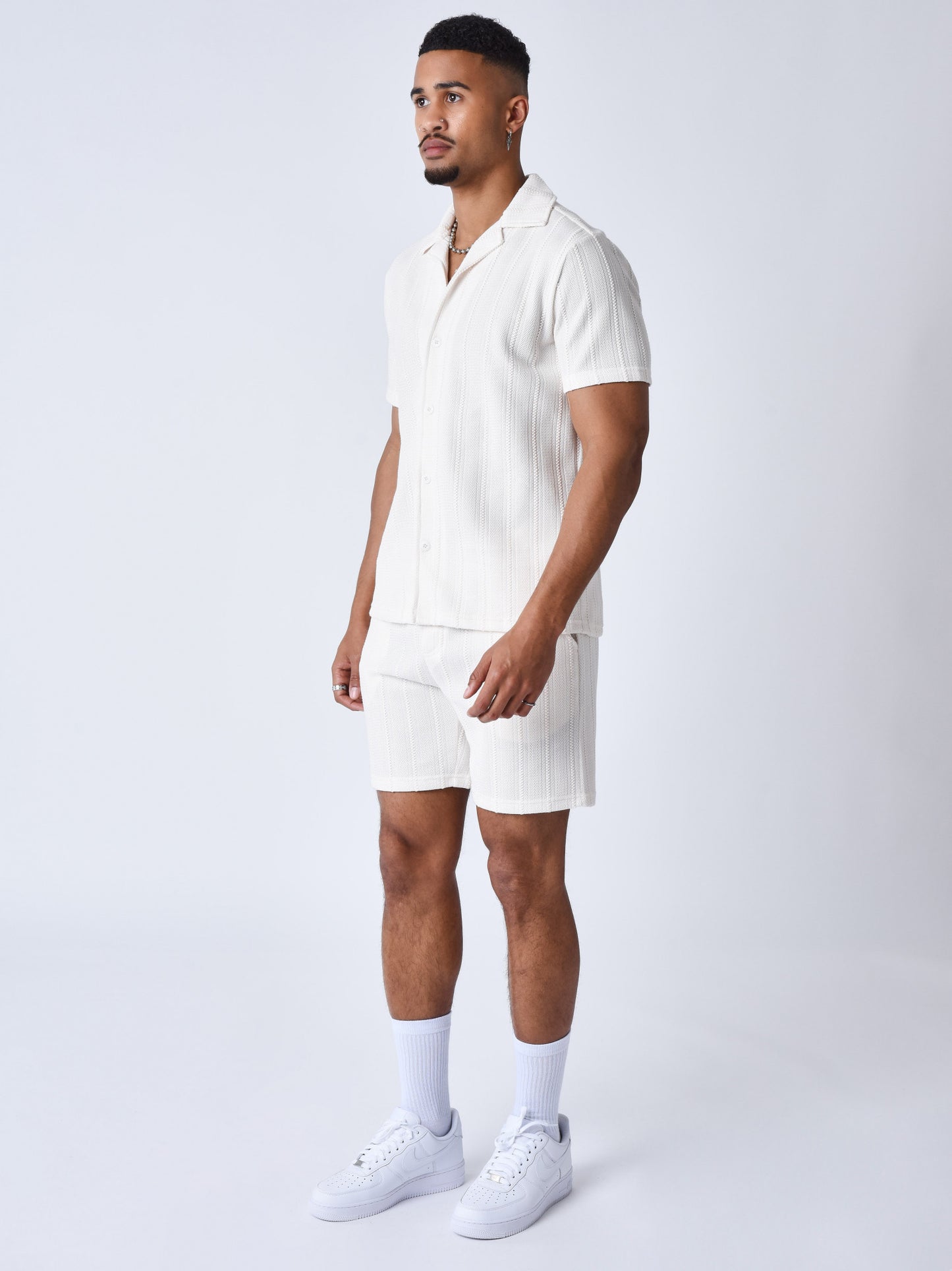 CAMISA DE MANGA CORTA DE PUNTO - CRUDO - PROJECT X PARIS | PXP 2510163-OW
