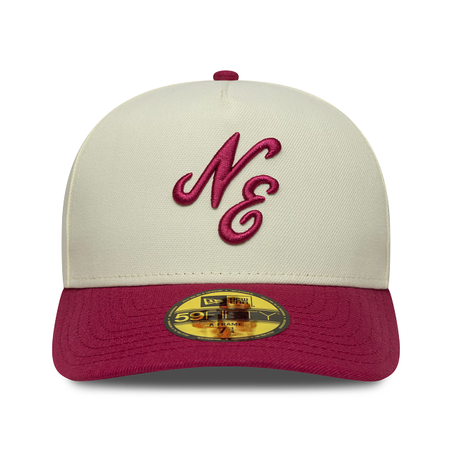 GORRA 59FIFTY "NE SCRIPT" PC NEWERA - BEIGE/ROJO - NEW ERA | 60667618