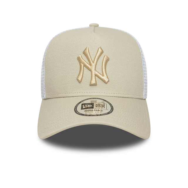 GORRA "NEW YORK YANKEES" A-FRAME TRUCKER - BEIGE/WHITE - NEW ERA | 60675518