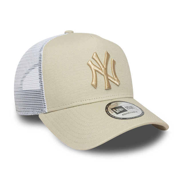 GORRA "NEW YORK YANKEES" A-FRAME TRUCKER - BEIGE/WHITE - NEW ERA | 60675518