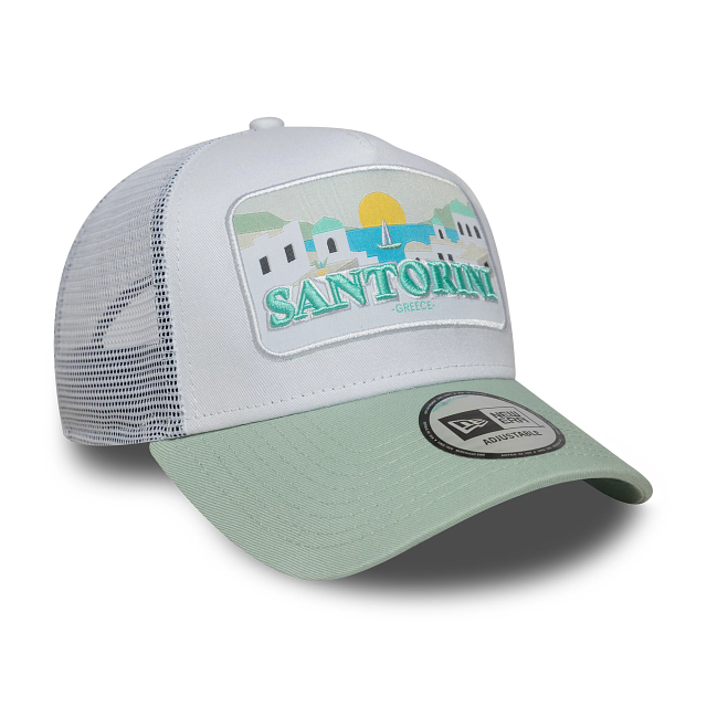 GORRA "SUMMER SANTORINI" TRUCKER - TURQUESA/BLANCO - NEW ERA | 60667456