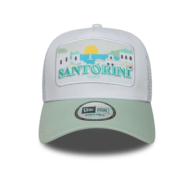 GORRA "SUMMER SANTORINI" TRUCKER - TURQUESA/BLANCO - NEW ERA | 60667456
