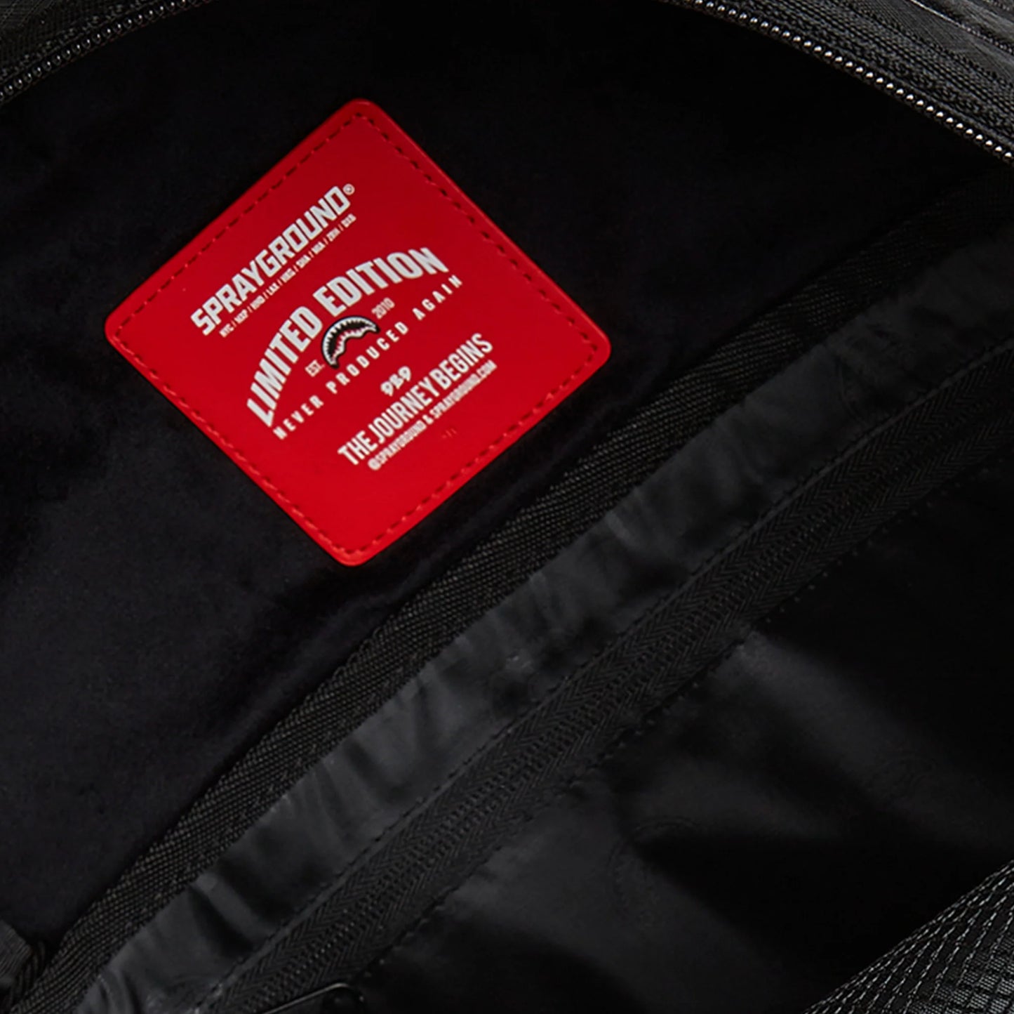 MOCHILA 3 AM CHECK BACKPACK - NEGRO/GRIS - SPRAYGROUND | 910B5775NSZ