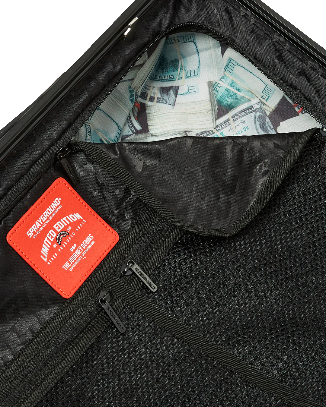 MALETA DE CABINA "SPEED SHARK SIDE SWIPE HARD SHELL" - NEGRO - SPRAYGROUND | 910CL259NSZ