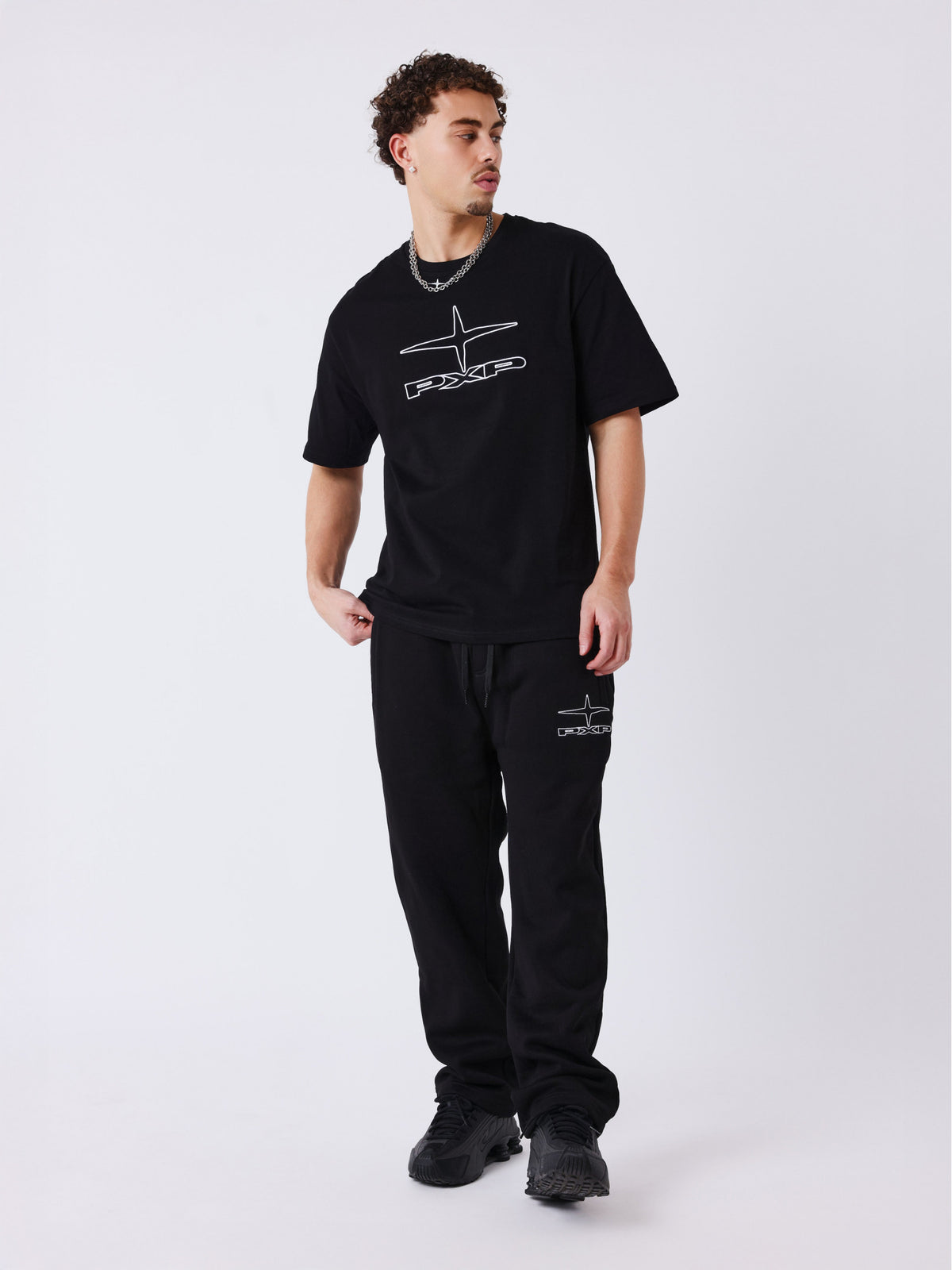 CAMISETA LOGO PxP - NEGRO - PROJECT X PARIS | FL25101-BK