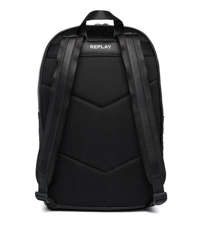 MOCHILA DE DENIM - NEGRO - REPLAY | FM3476.000.A0013Q