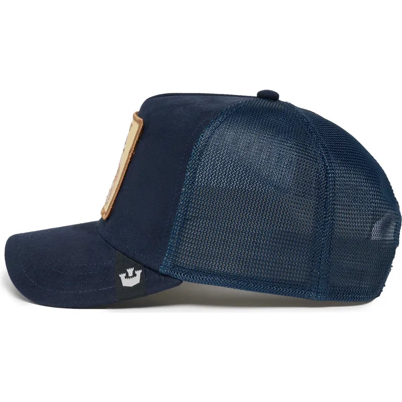 GORRA TRUCKER OSO "THE CUDDLY BEAR" - AZUL MARINO - GOORIN BROS THE FARM ANIMALS | 101-1793