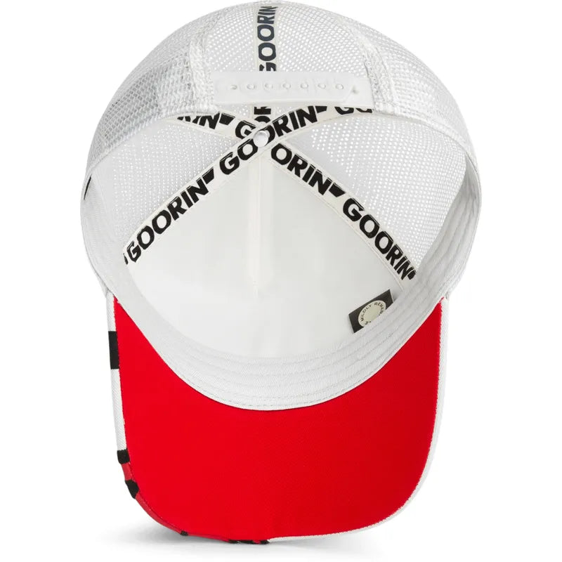 GORRA TRUCKER HORMIGA "FIRE" - BLANCO - GOORIN BROS THE FARM ANIMALS | 101-2749