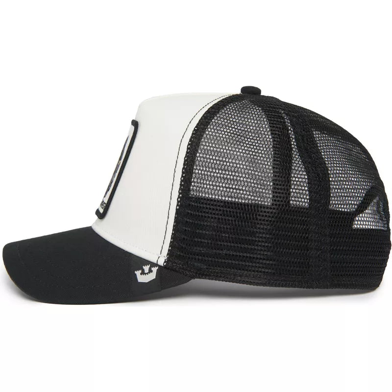 GORRA TRUCKER PANTERA "THE PANTHER" - NEGRO/BLANCO - GOORIN BROS THE FARM ANIMALS | 101-0381