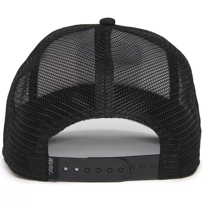 GORRA TRUCKER PANTERA "THE PANTHER" - NEGRO/BLANCO - GOORIN BROS THE FARM ANIMALS | 101-0381