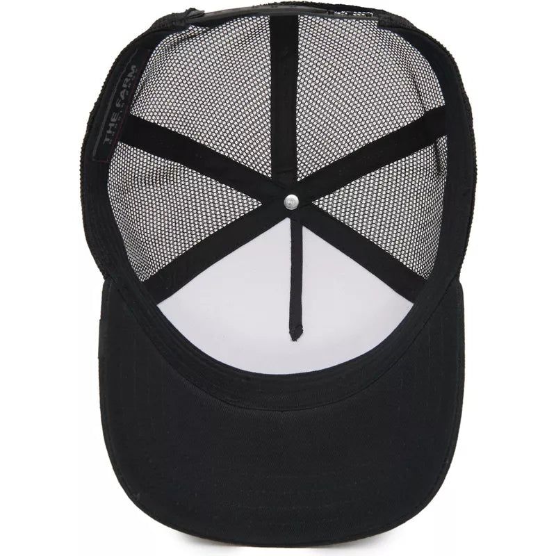 GORRA TRUCKER PANTERA "THE PANTHER" - NEGRO/BLANCO - GOORIN BROS THE FARM ANIMALS | 101-0381