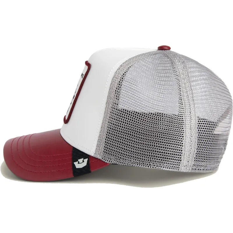 GORRA TRUCKER SCORPION "COURTSIDE EMPIRE " - GRANATE/BLANCO - GOORIN BROS THE FARM ANIMALS | 101-2443