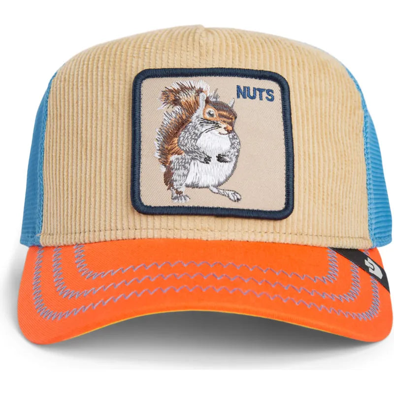 GORRA TRUCKER ARDILLA "NUTS" - MULTI - GOORIN BROS THE FARM ANIMALS | 101-2598
