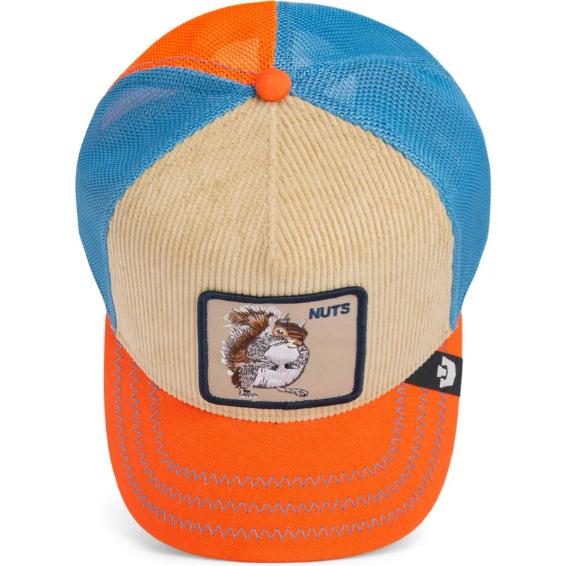 GORRA TRUCKER ARDILLA "NUTS" - MULTI - GOORIN BROS THE FARM ANIMALS | 101-2598