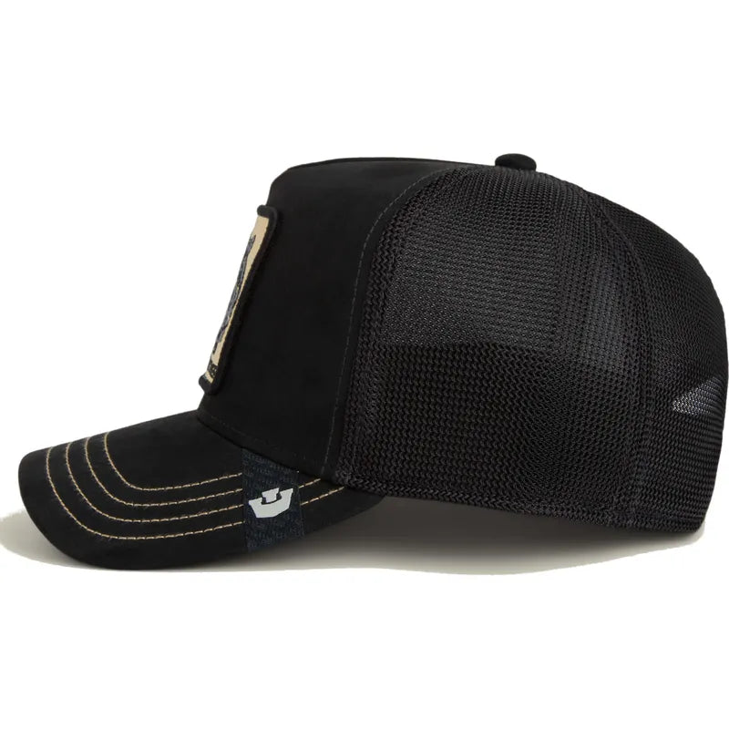 GORRA TRUCKER PANTERA "GOLDEN PANTHER" - NEGRO - GOORIN BROS THE FARM ANIMALS | 101-2529