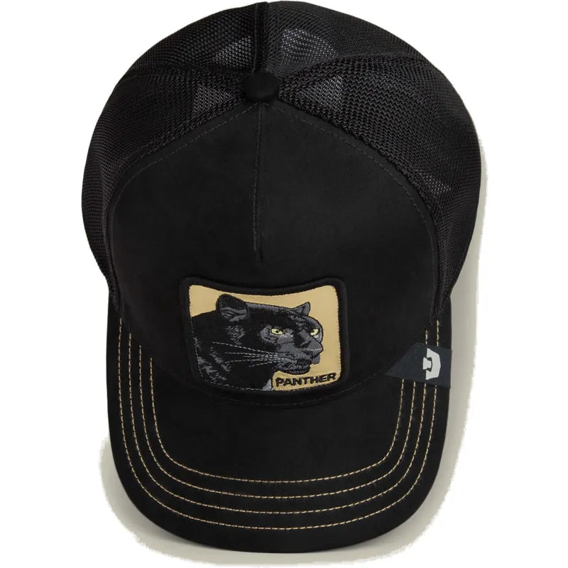 GORRA TRUCKER PANTERA "GOLDEN PANTHER" - NEGRO - GOORIN BROS THE FARM ANIMALS | 101-2529