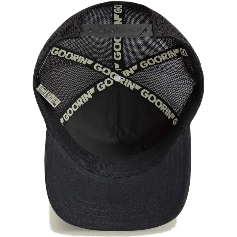 GORRA TRUCKER PANTERA "GOLDEN PANTHER" - NEGRO - GOORIN BROS THE FARM ANIMALS | 101-2529