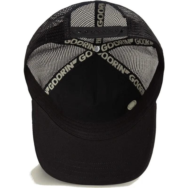 GORRA TRUCKER DOBERMAN "BEWARE" - NEGRO - GOORIN BROS THE FARM ANIMALS | 101-2999