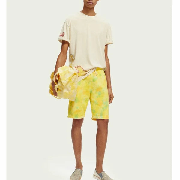 CAMISETA CON ESTAMPADO - BLANCO ROTO - SCOTCH & SODA | 171698