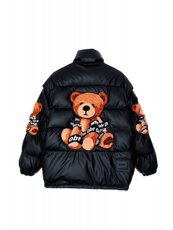 CHAQUETA / CHALECO PUFFER "TEDDY" - NEGRO - TEDDY CAPSULE MOD WAVE MOVEMENT | MW074071389