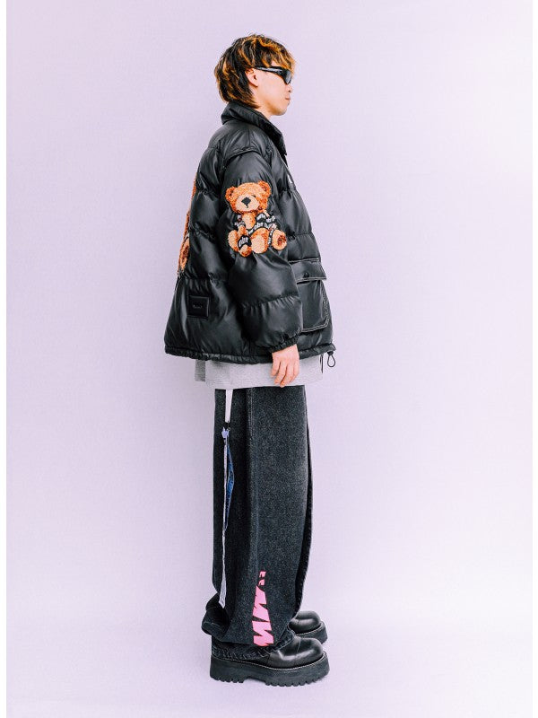 CHAQUETA / CHALECO PUFFER "TEDDY" - NEGRO - TEDDY CAPSULE MOD WAVE MOVEMENT | MW074071389