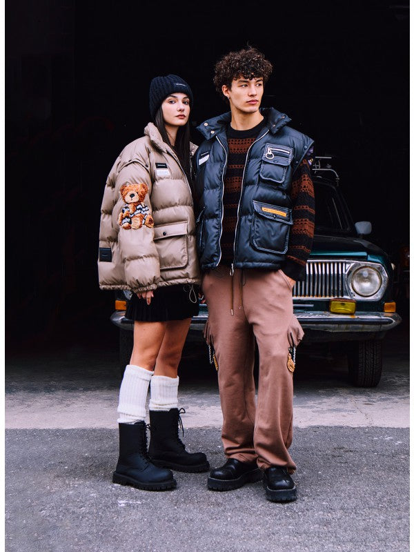CHAQUETA / CHALECO PUFFER "TEDDY" - NEGRO - TEDDY CAPSULE MOD WAVE MOVEMENT | MW074071389