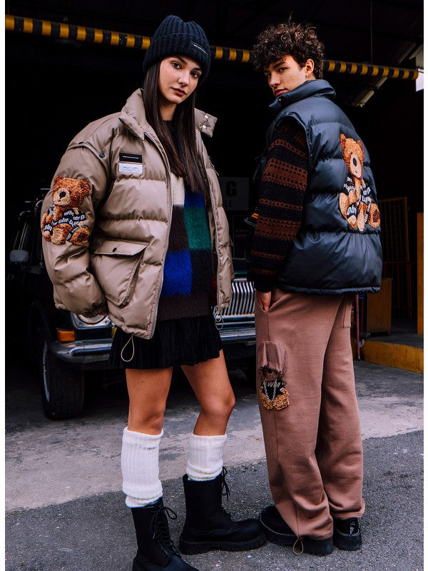 CHAQUETA / CHALECO PUFFER "TEDDY" - NEGRO - TEDDY CAPSULE MOD WAVE MOVEMENT | MW074071389