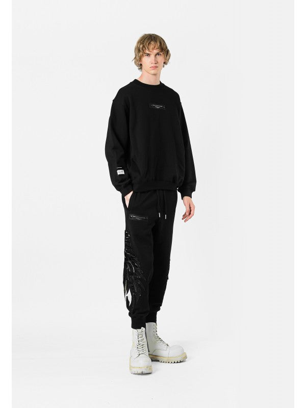 SUDADERA ALAS - NEGRO - WINGS CAPSULE MOD WAVE MOVEMENT | MW093060101