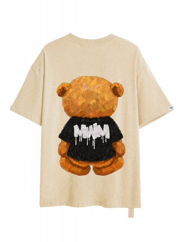 CAMISETA "TEDDY" - ECRU - TEDDY CAPSULE MOD WAVE MOVEMENT | MW072021392