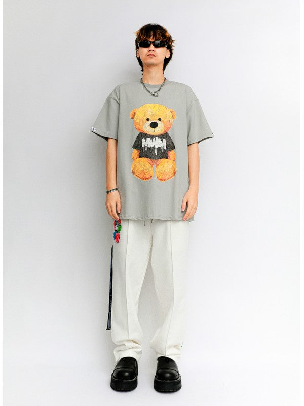 CAMISETA "TEDDY" - GRIS - TEDDY CAPSULE MOD WAVE MOVEMENT | MW072021392