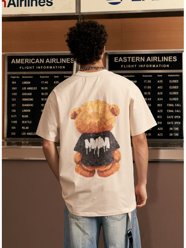 CAMISETA "TEDDY" - ECRU - TEDDY CAPSULE MOD WAVE MOVEMENT | MW072021392