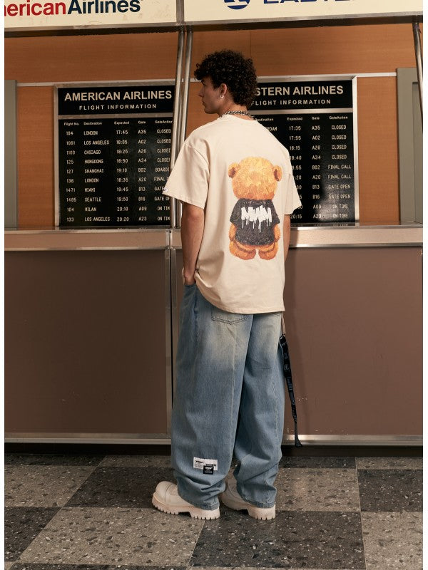 CAMISETA "TEDDY" - ECRU - TEDDY CAPSULE MOD WAVE MOVEMENT | MW072021392