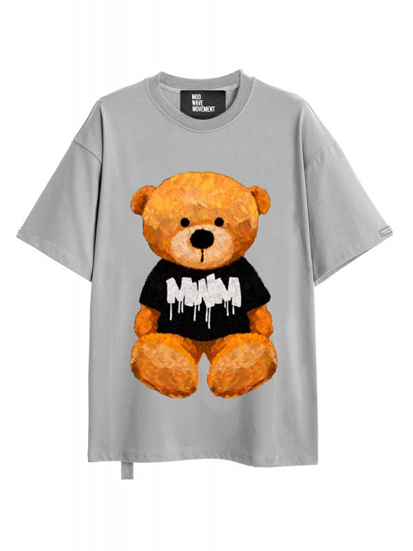CAMISETA "TEDDY" - GRIS - TEDDY CAPSULE MOD WAVE MOVEMENT | MW072021392