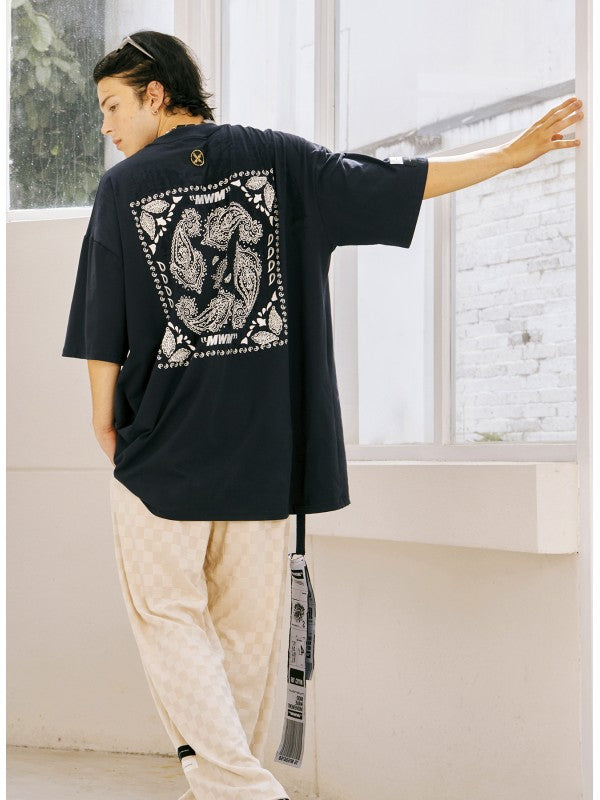CAMISETA "BANDANA" - AZUL MARINO - BLACK CAPSULE MOD WAVE MOVEMENT | MW082020520