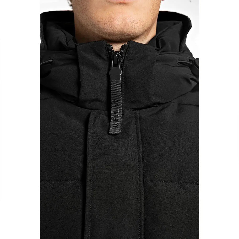 CHAQUETA CON CREMALLERA Y BOLSILLOS - NEGRO - REPLAY | M8403.000.84728