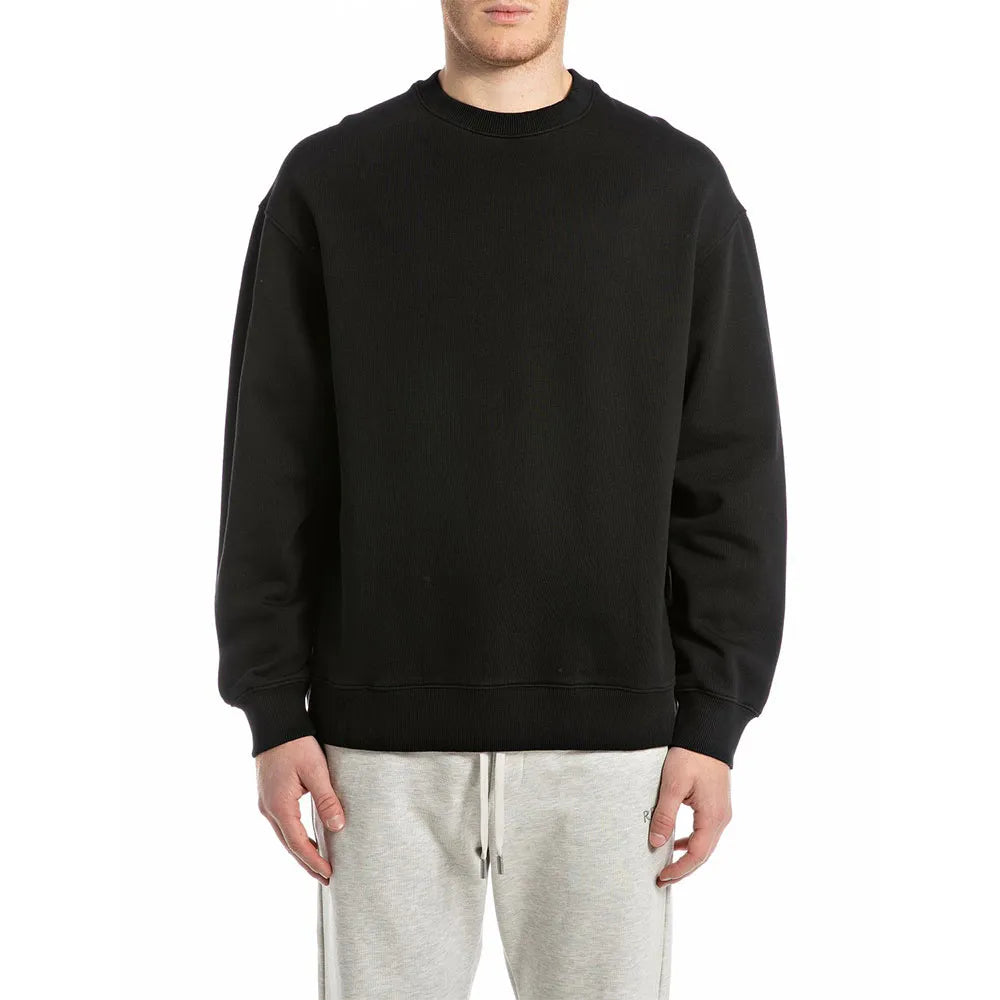 SUDADERA CUELLO REDONDO - NEGRO - REPLAY | M3182.000.21842