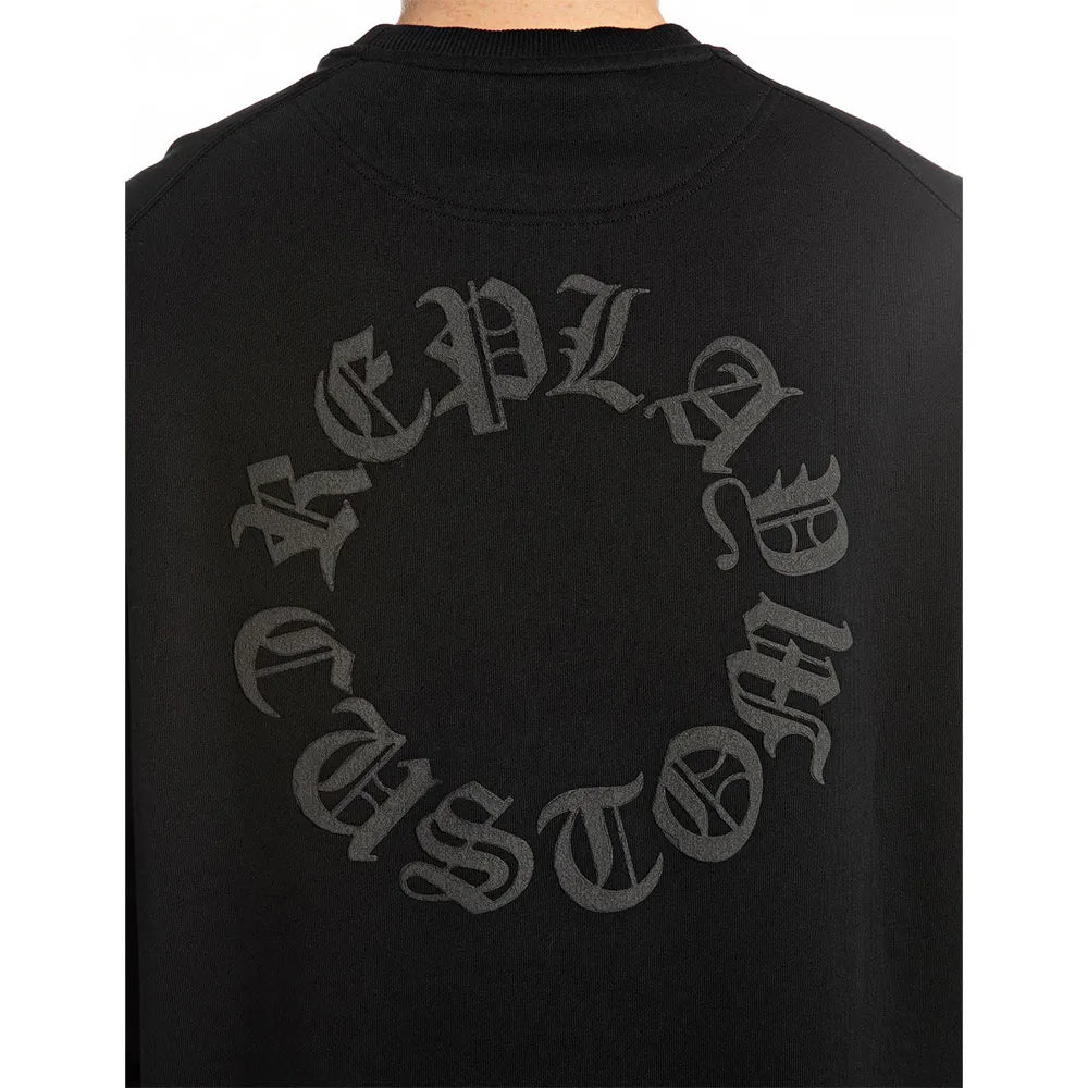 SUDADERA CUELLO REDONDO - NEGRO - REPLAY | M3182.000.21842