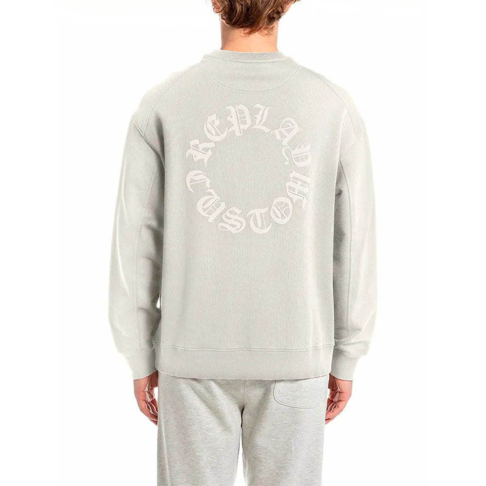 SUDADERA CUELLO REDONDO - BEIGE - REPLAY | M3182.000.21842