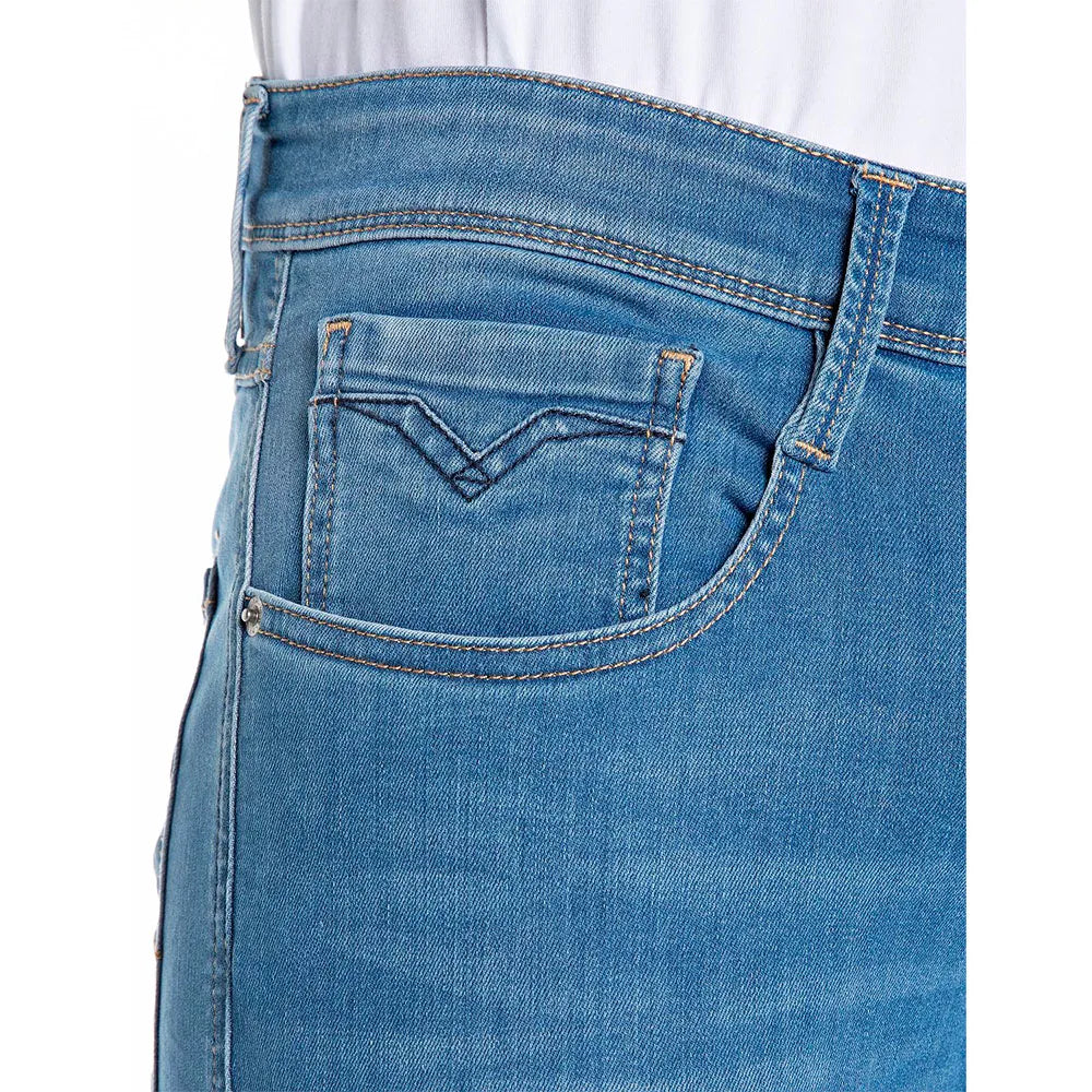 PANTALÓN VAQUERO AJUSTADO SLIM FIT ANBASS - AZUL - REPLAY | M914Y.000.41A 876
